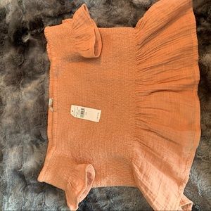 American eagle off the shoulder shirt